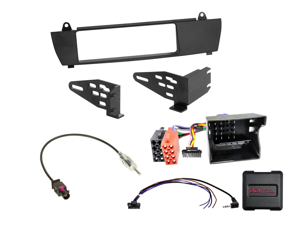 [1-DIN Kit  BMW X3(E83) 02/2004-08/2010 SWC/antenna] 611023-08-1