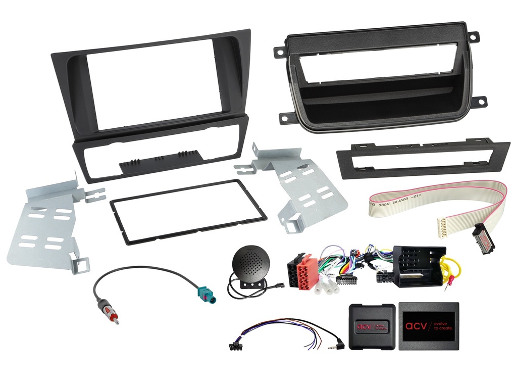 [2-DIN KIT BMW 3series without smoker package SWC/antenna] 621023-09-1