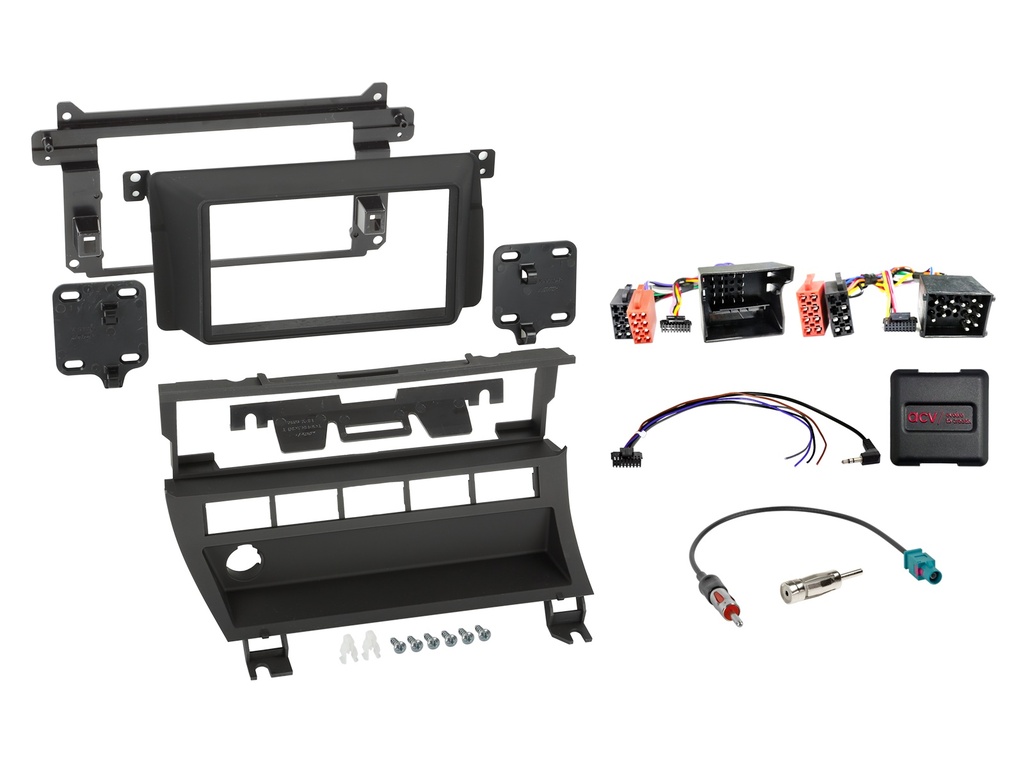 [2-DIN Kit 2 BMW 3series(E46) 07/1998-02/2007 SWC/antenna] 621023-17-1