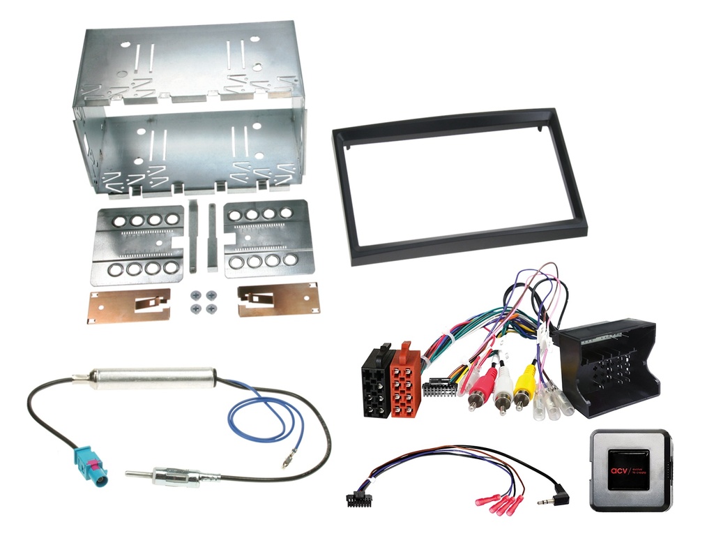 [2-DIN Kit Citroen/Fiat/Peugeot/Toyota RD4 HU SWC/antenna] 621040-02-2