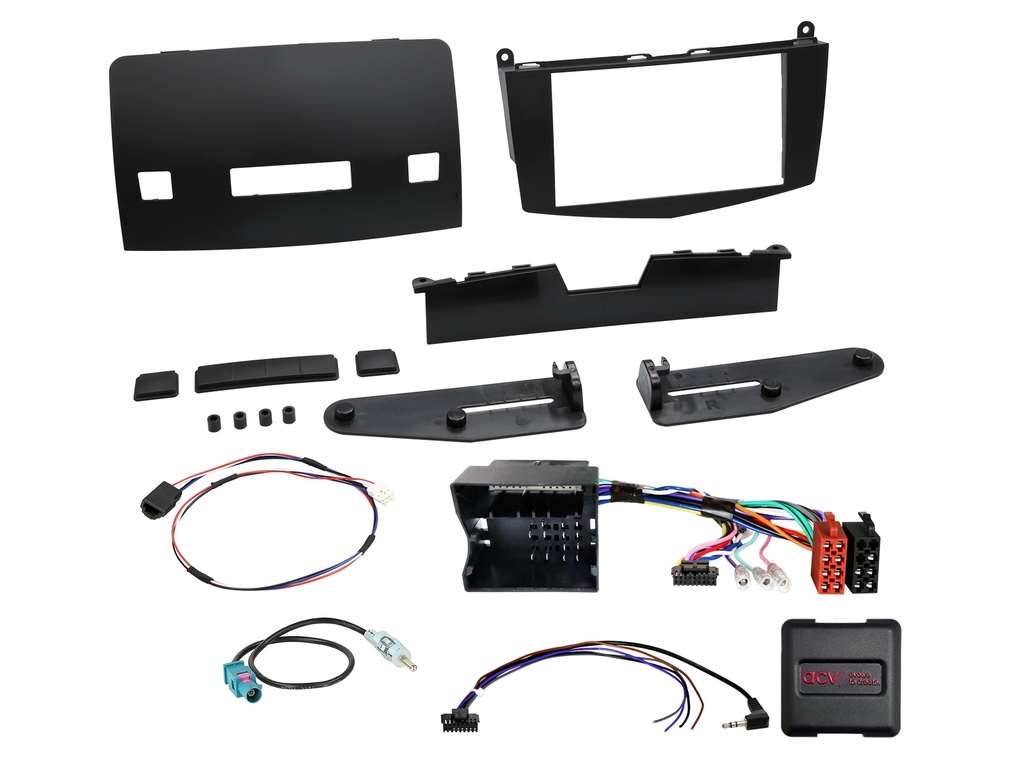 [2-DIN Kit Mercedes C-Class 09/2007-01/2011  SWC/antenna] 621190-32-2