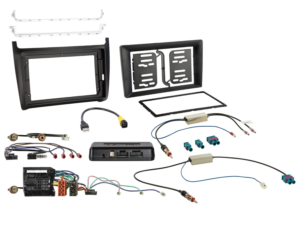 [9\/7\" Kit VW Polo 04/2014-07/2017 black i-dapter/antenna"] 621320-43-1