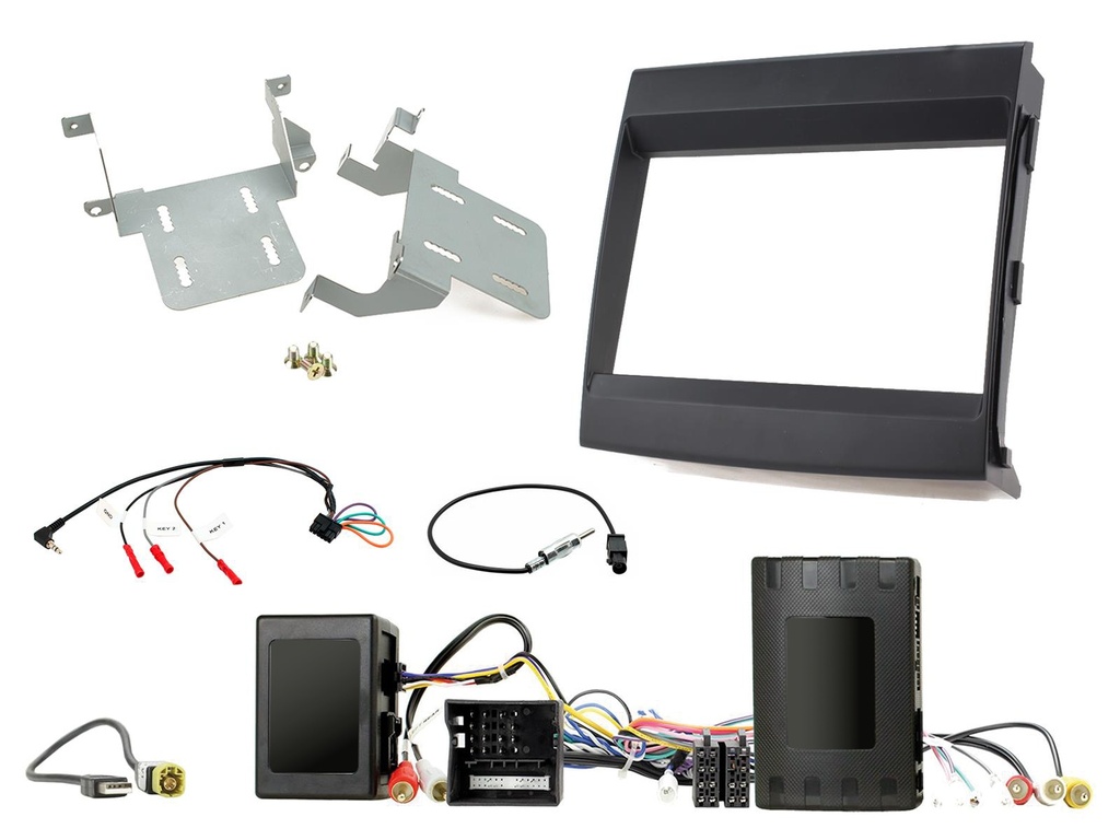 [2 DIN Kit Porsche Cayenne 2011-2016 Infodapter/Amp MOST] 621323-09-4